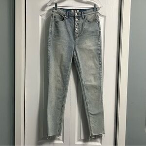 WE THE FREE Curvy high rise Buttonfly denim jeans womens size 27 regular